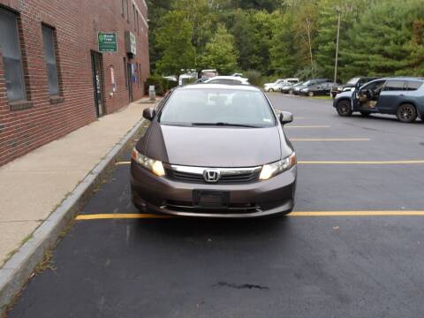 2012 Honda Civic for sale at Heritage Truck and Auto Inc. in Londonderry NH