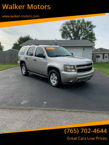 2007 Chevrolet Tahoe for sale at Walker Motors in Muncie IN