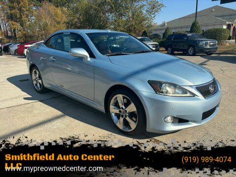 2011 Lexus IS 350C for sale at Smithfield Auto Center LLC in Smithfield NC