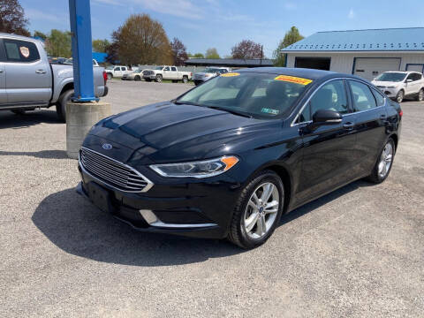 2018 Ford Fusion for sale at Corry Pre Owned Auto Sales in Corry PA