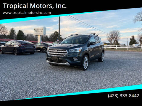 2019 Ford Escape for sale at Tropical Motors, Inc. in Riceville TN
