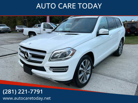 2014 Mercedes-Benz GL-Class for sale at AUTO CARE TODAY in Spring TX