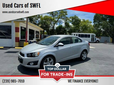 2016 Chevrolet Sonic for sale at Used Cars of SWFL in Fort Myers FL