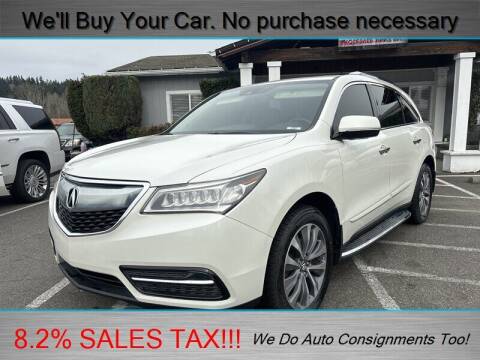 2016 Acura MDX for sale at Platinum Autos in Woodinville WA