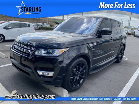 2016 Land Rover Range Rover Sport for sale at Pedro @ Starling Chevrolet in Orlando FL