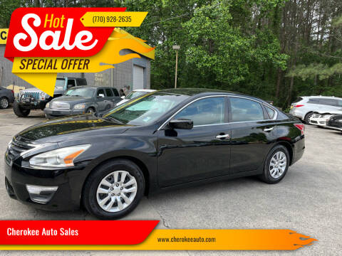2015 Nissan Altima for sale at Cherokee Auto Sales in Acworth GA