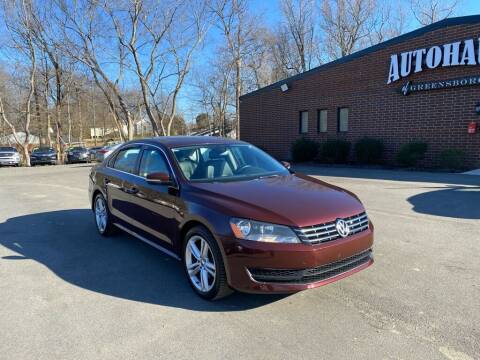 2014 Volkswagen Passat for sale at Autohaus of Greensboro in Greensboro NC