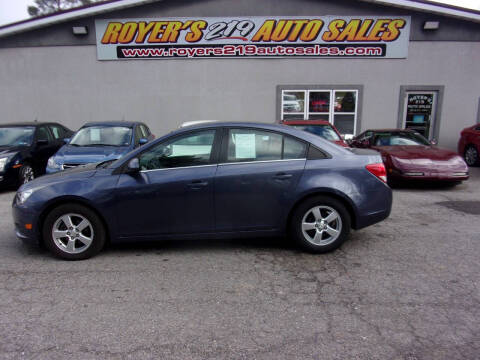 2014 Chevrolet Cruze for sale at ROYERS 219 AUTO SALES in Dubois PA