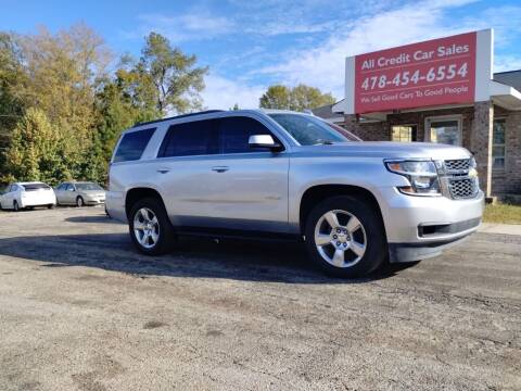 2015 Chevrolet Tahoe for sale at All Credit Car Sales in Milledgeville GA