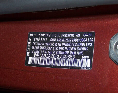 2012 Porsche Cayenne S