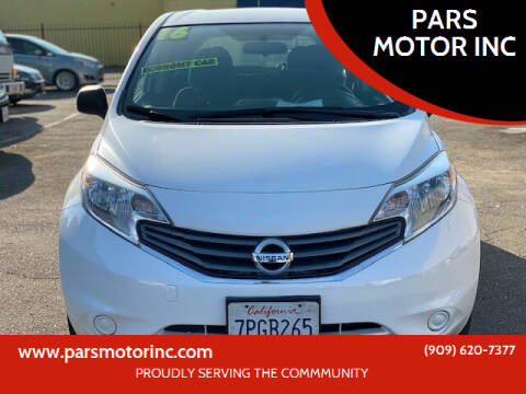 2016 Nissan Versa Note for sale at PARS MOTOR INC in Pomona CA