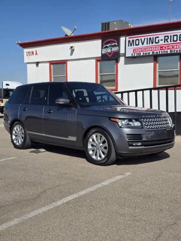 2016 Land Rover Range Rover for sale at Moving Rides in El Paso TX