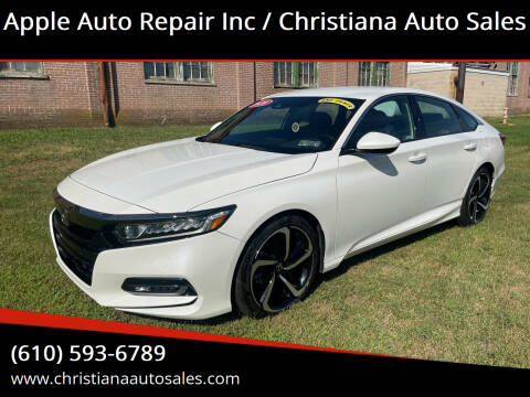 2020 Honda Accord for sale at Apple Auto Repair Inc / Christiana Auto Sales in Christiana PA