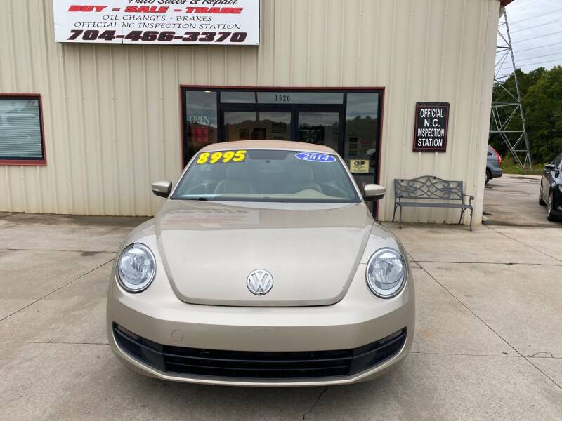 2014 Volkswagen Beetle Convertible for sale at CAR PRO in Shelby NC