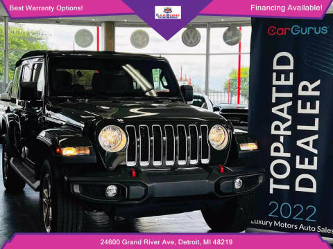 2022 Jeep Wrangler Unlimited for sale at CarDome in Detroit MI