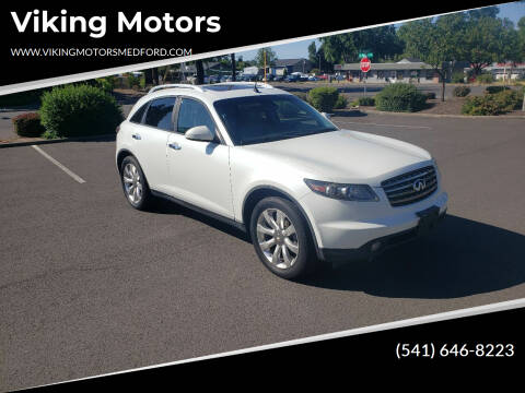 2005 Infiniti FX35 for sale at Viking Motors in Medford OR