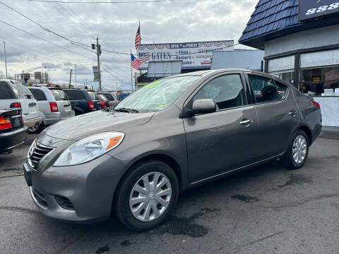 2014 Nissan Versa for sale at Goodfellas Auto Sales LLC in Clifton NJ