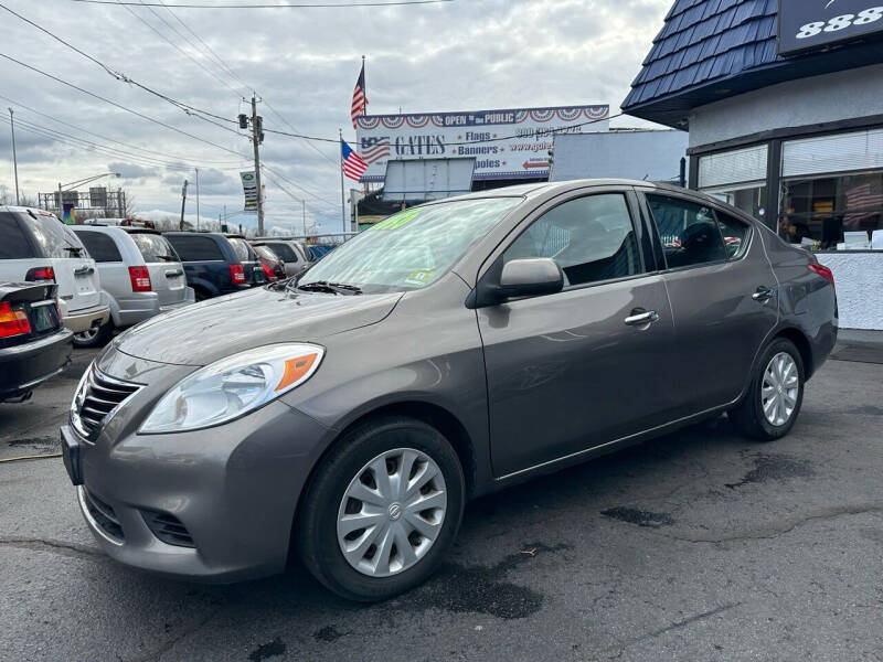 2014 Nissan Versa for sale at Goodfellas Auto Sales LLC in Clifton NJ