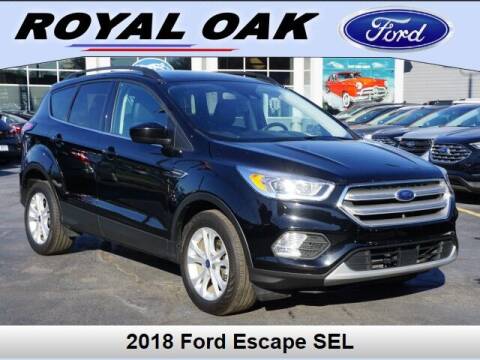 2018 Ford Escape for sale at Bankruptcy Auto Loans Now in Royal Oak MI