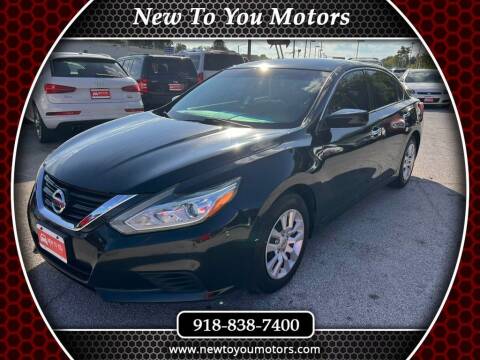 2016 Nissan Altima for sale at New To You Motors in Tulsa OK