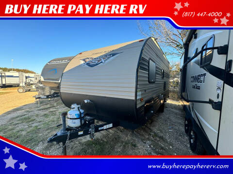 2019 Forest River Wildwood FSX 179DBK for sale at BUY HERE PAY HERE RV in Burleson TX