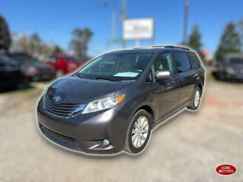 2012 Toyota Sienna for sale at Deme Motors in Raleigh NC