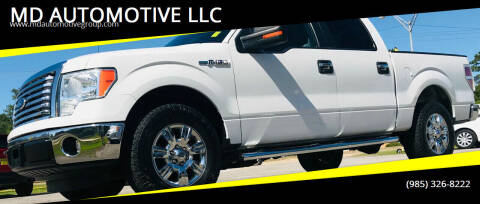 2012 Ford F-150 for sale at MD AUTOMOTIVE LLC in Slidell LA