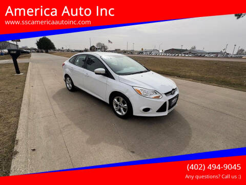 2014 Ford Focus for sale at America Auto Inc in South Sioux City NE