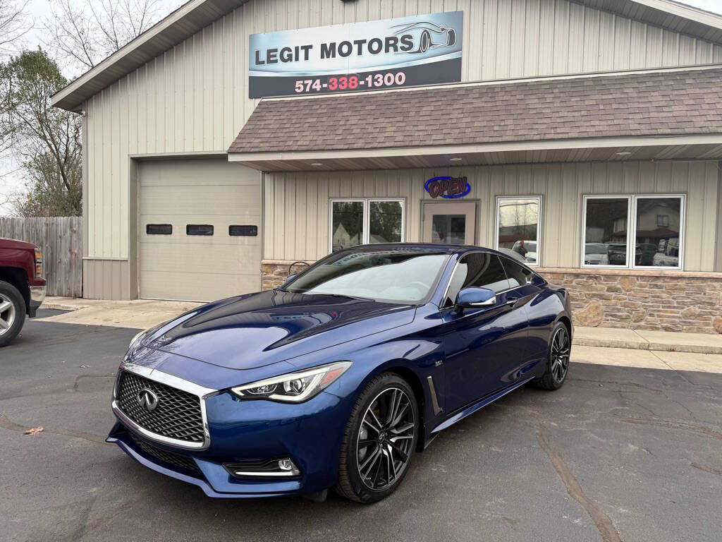 2018 INFINITI Q60 for sale at Legit Motors in Elkhart, IN