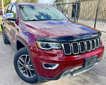 2018 Jeep Grand Cherokee for sale at Vice City Deals in North Miami Beach FL