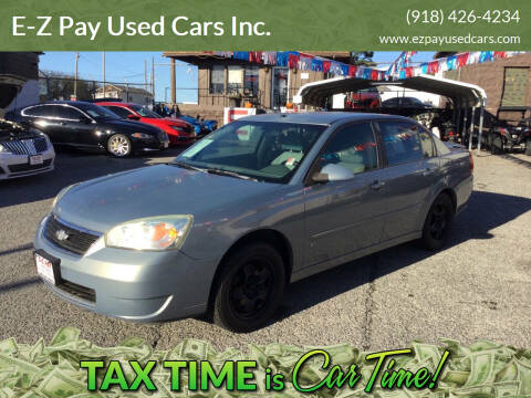 2007 Chevrolet Malibu for sale at E-Z Pay Used Cars Inc. in McAlester OK