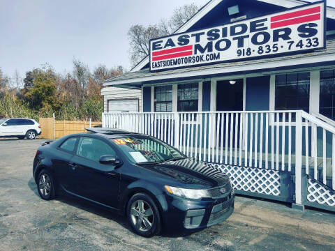 2012 Kia Forte Koup for sale at EASTSIDE MOTORS in Tulsa OK