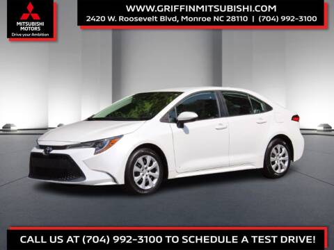 2020 Toyota Corolla for sale at Griffin Mitsubishi in Monroe NC