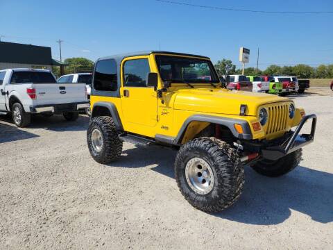 2001 Jeep Wrangler for sale at Frieling Auto Sales in Manhattan KS
