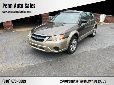 2008 Subaru Outback for sale at Penn Auto Sales in West Lawn PA