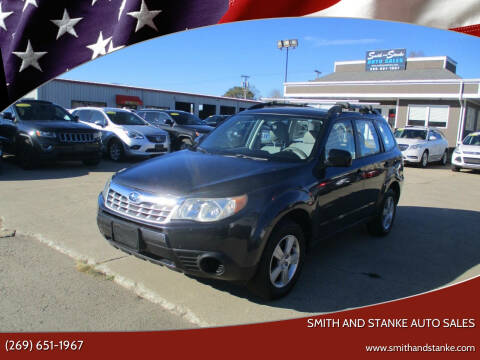 2013 Subaru Forester for sale at Smith and Stanke Auto Sales in Sturgis MI