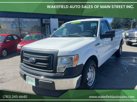 2013 Ford F-150 for sale at Wakefield Auto Sales of Main Street Inc. in Wakefield MA