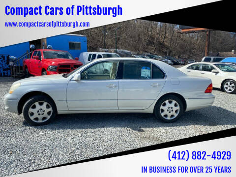 2001 Lexus LS 430 for sale at Compact Cars of Pittsburgh in Pittsburgh PA
