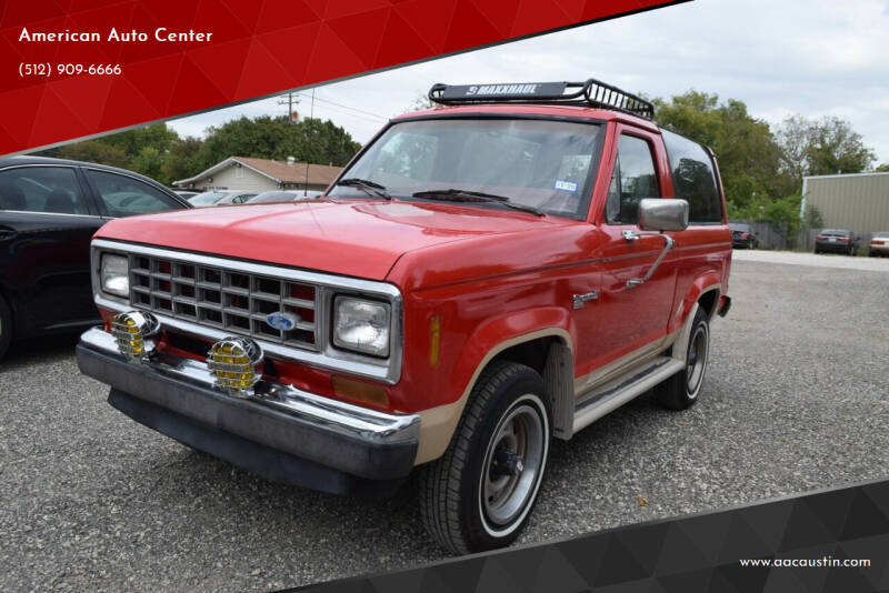 1987 Ford Bronco II XLT