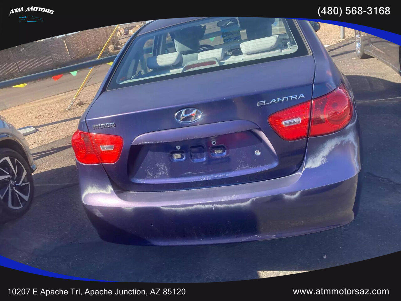 2008 Hyundai ELANTRA for sale at ATM MOTORS in Apache Junction, AZ