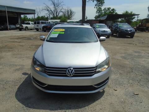 2013 Volkswagen Passat for sale at J & F AUTO SALES in Houston TX