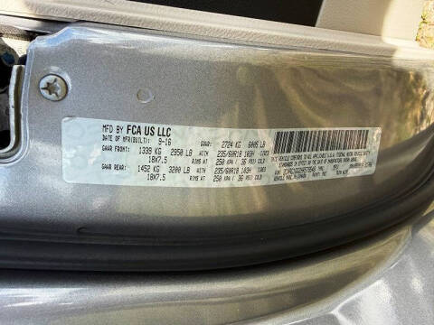 2017 Chrysler Pacifica Limited