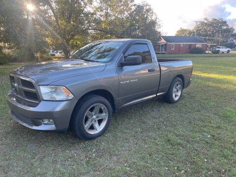 2012 RAM 1500 for sale at Greg Faulk Auto Sales Llc in Conway SC