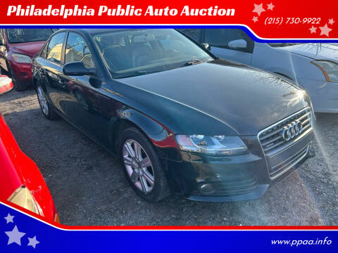 2011 Audi A4 for sale at Philadelphia Public Auto Auction in Philadelphia PA