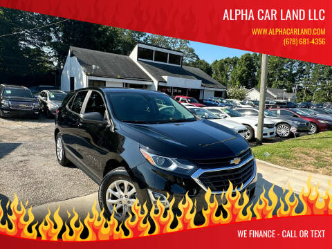 2020 Chevrolet Equinox for sale at Alpha Car Land LLC in Snellville GA
