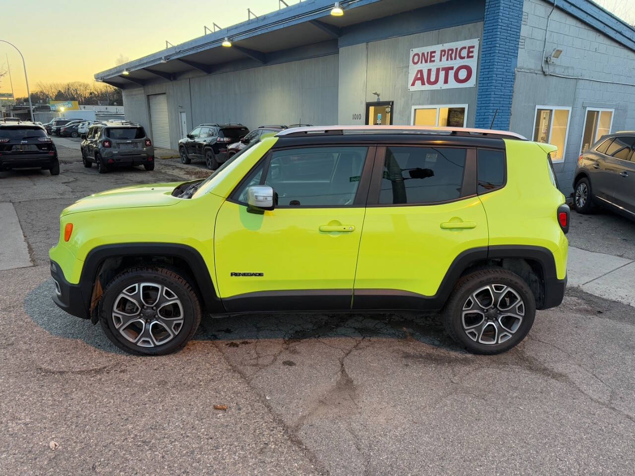 2018 Jeep Renegade for sale at ONE PRICE AUTO in Mount Clemens, MI