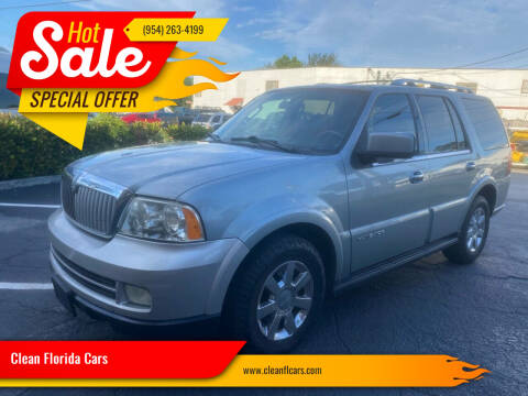 2006 Lincoln Navigator for sale at Clean Florida Cars in Pompano Beach FL