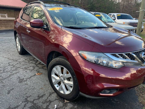 2012 Nissan Murano for sale at Select Auto LLC in Ellijay GA