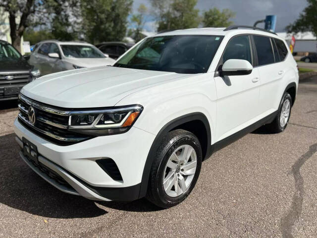 2021 Volkswagen Atlas for sale at Major Motors Automotive Group LLC in FOREST LAKE, MN