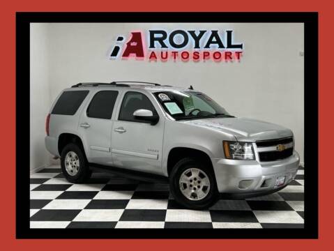 2012 Chevrolet Tahoe for sale at Royal AutoSport in Sacramento CA